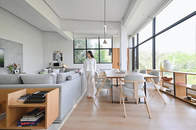 How to Style a Combined Living and Dining Room