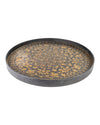 BLACK MARRAKESH - DRIFTWOOD TRAY – ROUND/LARGE