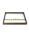 DOTTED LINE - GLASS TRAY - RECTANGLE/SMALL