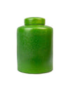DARK GREEN PORCELAIN CONTAINER HC17309