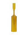 GOLD CANDLE HOLDER - MEDIUM