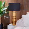 Midnight Ray Lamp - Gold base