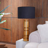 Midnight Ray Lamp - Gold base
