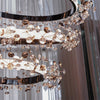 Crystal Cascade Chandelier