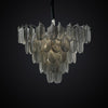 Leaf Nickel Chandelier