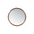 Buy Simple Gold Round Mirror Online | Home Furnishing