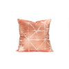 Blush Geometric Cushion