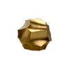 Gold Geometric Vase